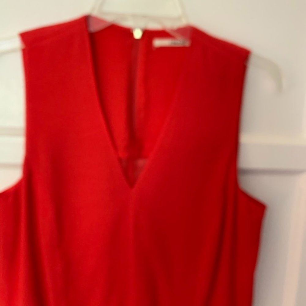 J Brand red dress